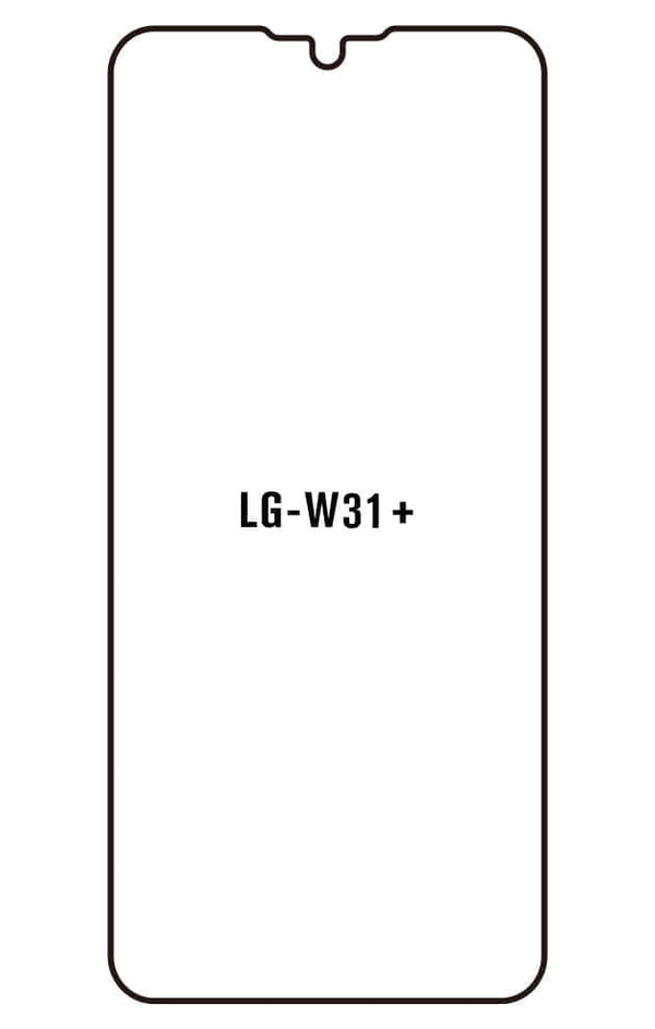 LG W31 + - Film protection écran Hydrogel