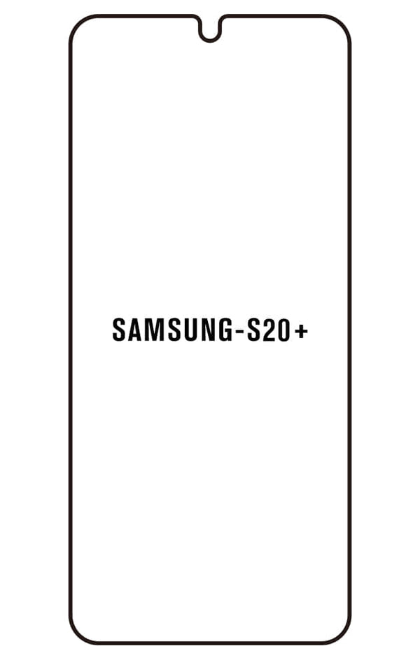 Samsung Galaxy S20+ - Hydrogel anti-breakage screen film