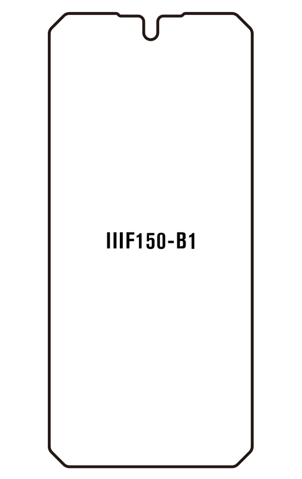Film hydrogel pour IIIF150 B1