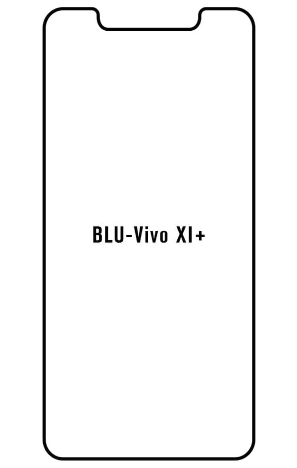 BLU Vivo XI+ - Hydrogel anti-breakage screen film