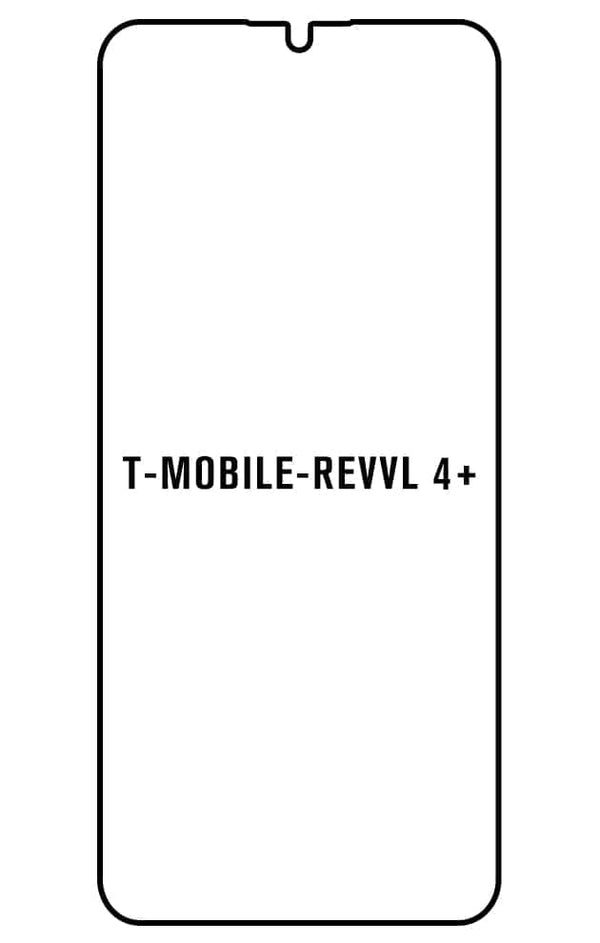 T-Mobile REVVL 4 + 5062Z - Hydrogel Anti-Breakage Screen Film