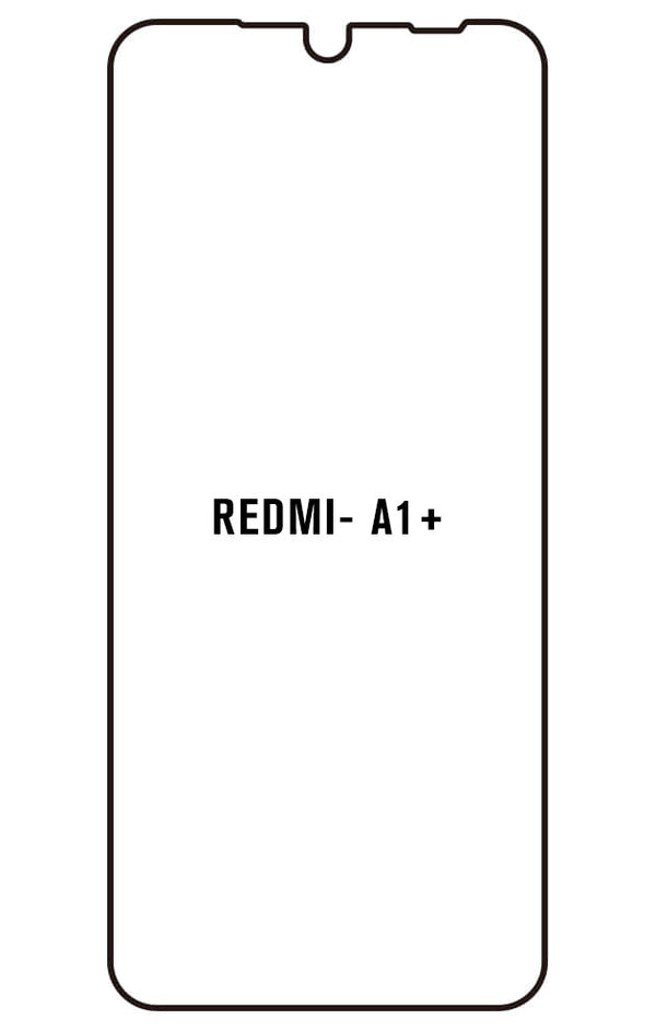 Redmi A1+ - Hydrogel anti-break screen film
