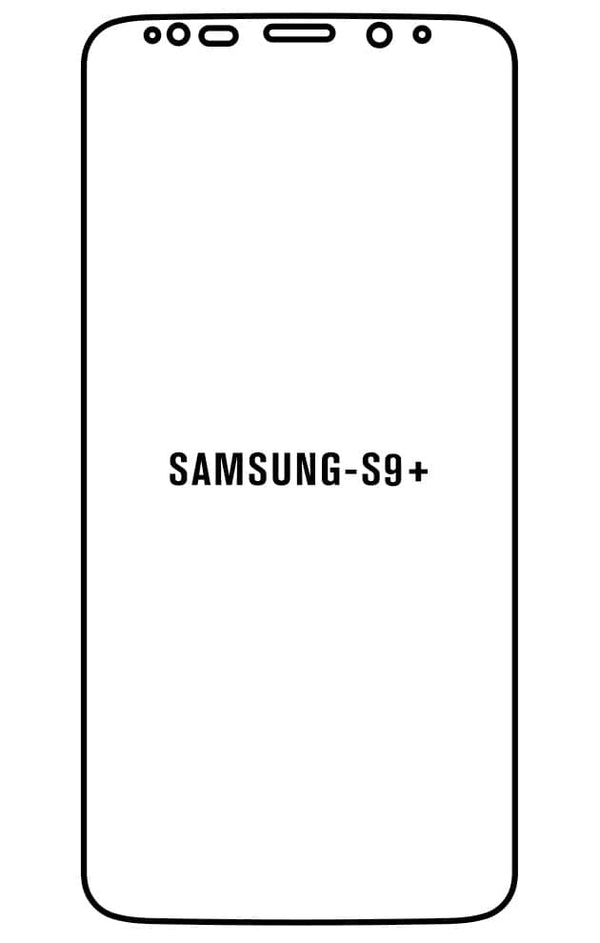 Samsung Galaxy S9+ - Hydrogel anti-breakage screen film