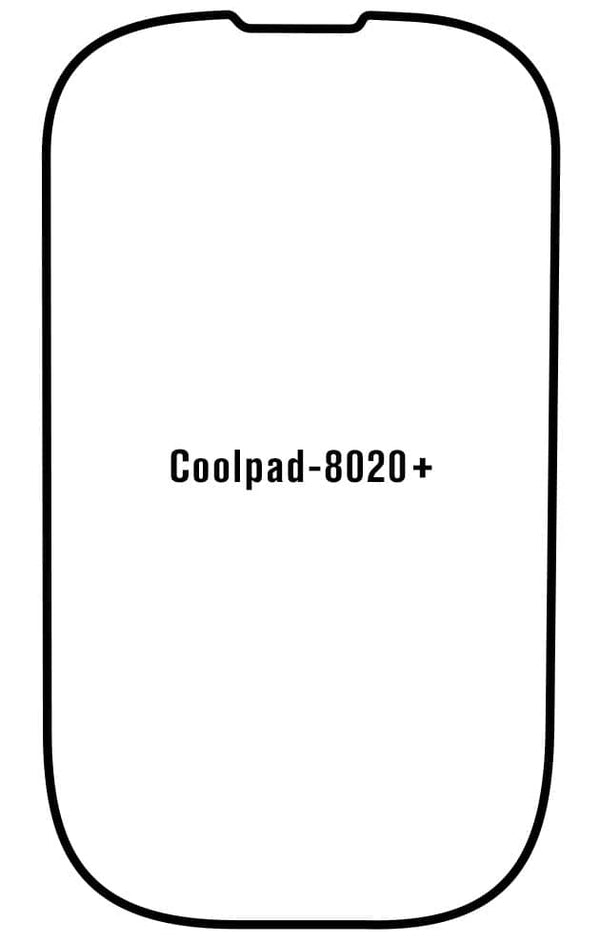 Coolpad 8020+ - Hydrogel anti-break screen film