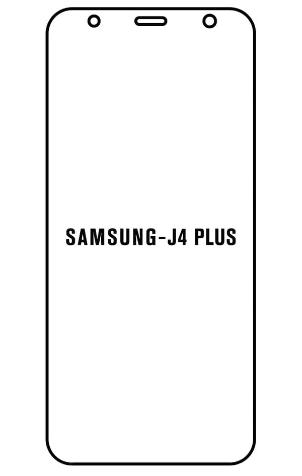 Samsung Galaxy J4 + - Hydrogel anti-breakage screen film