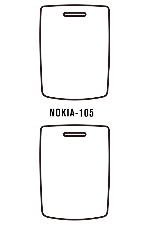 Film hydrogel pour écran Nokia 105 (2023)