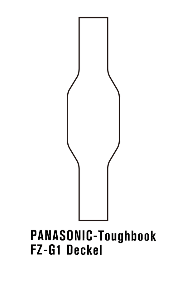 Film hydrogel pour Panasonic  Toughbook FZ-G1 Deckel