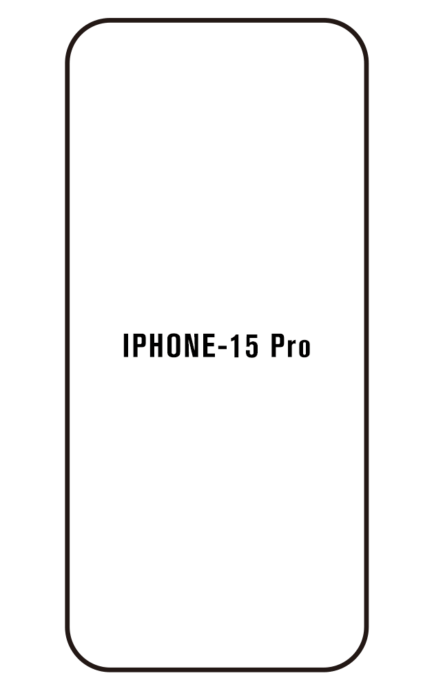 Film écran iPhone 15 et 15 Pro Incassable Souple et Fin