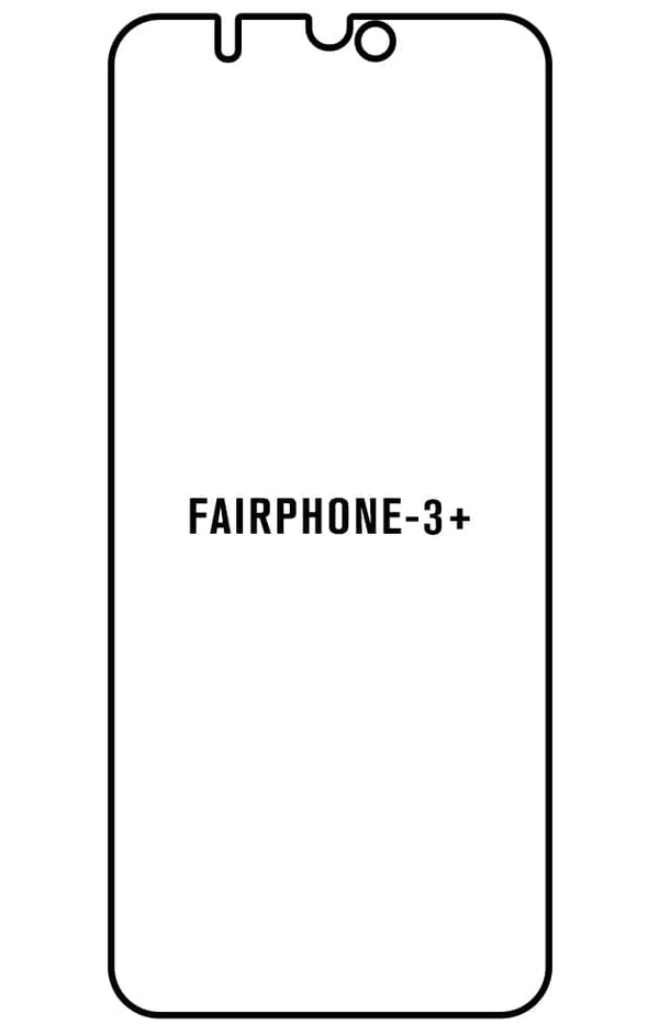 Fairphone 3+ - Hydrogel anti-breakage screen film