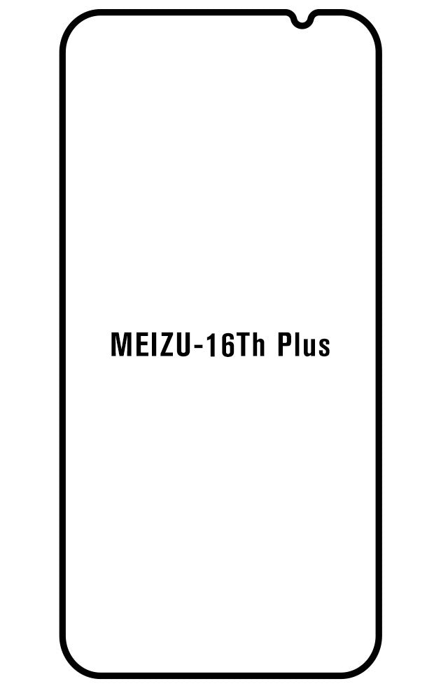Film hydrogel Meizu 16Th Plus - Film écran anti-casse Hydrogel