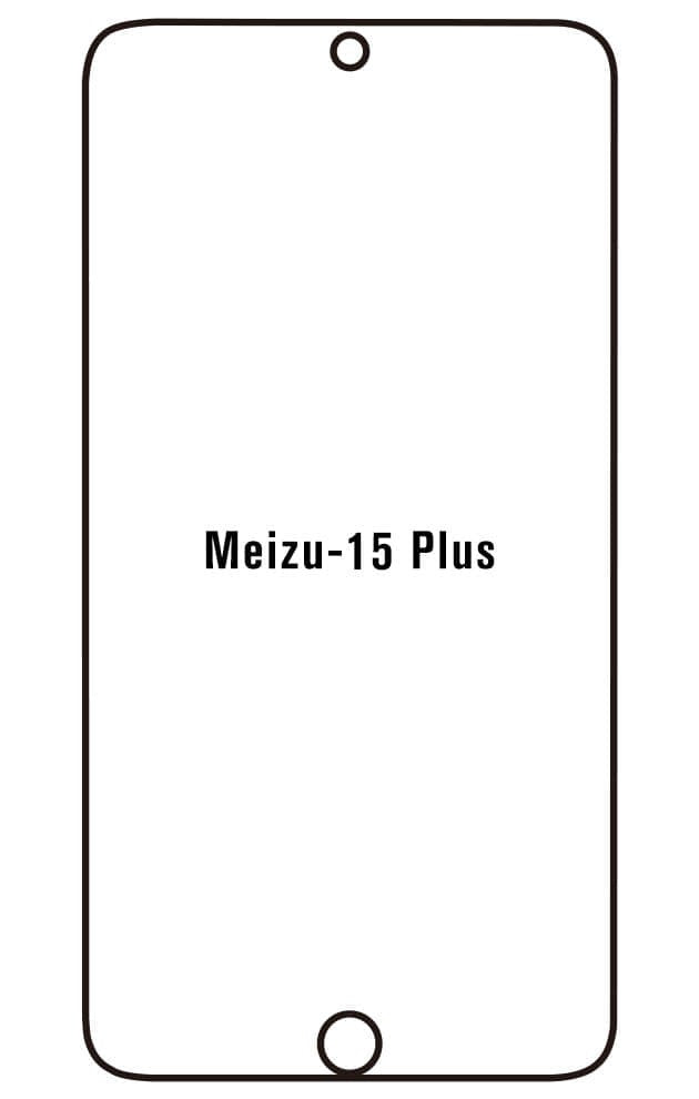 Film hydrogel Meizu 15 PLUS - Film écran anti-casse Hydrogel