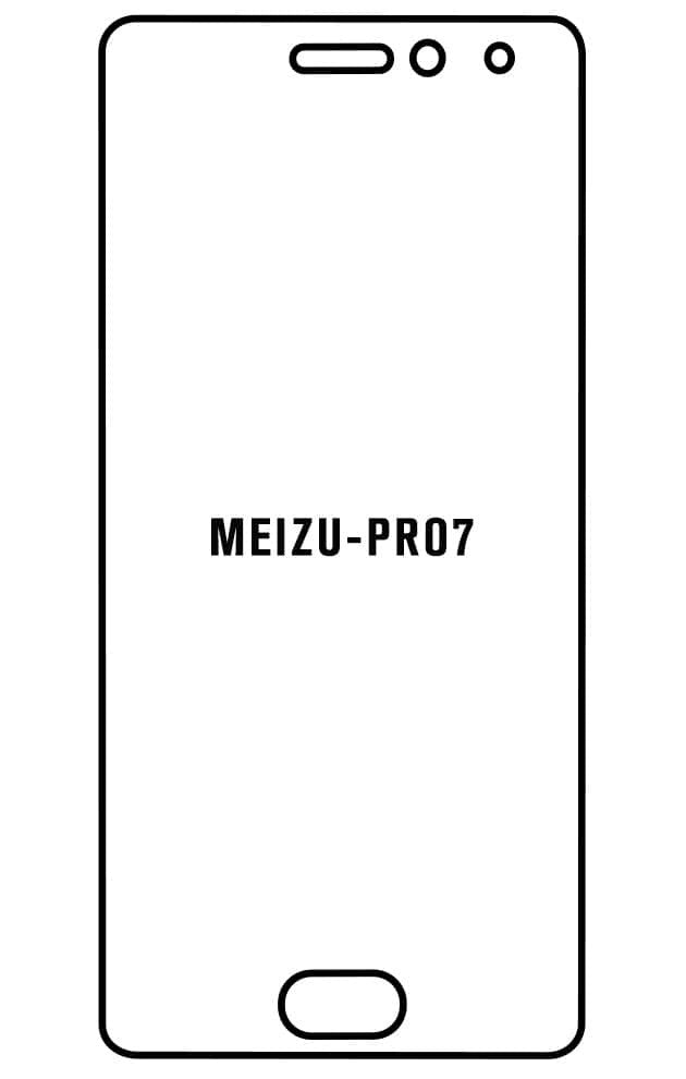 Film hydrogel Meizu PRO7 - Film écran anti-casse Hydrogel