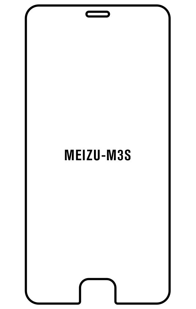 Film hydrogel Meizu M3S - Film écran anti-casse Hydrogel