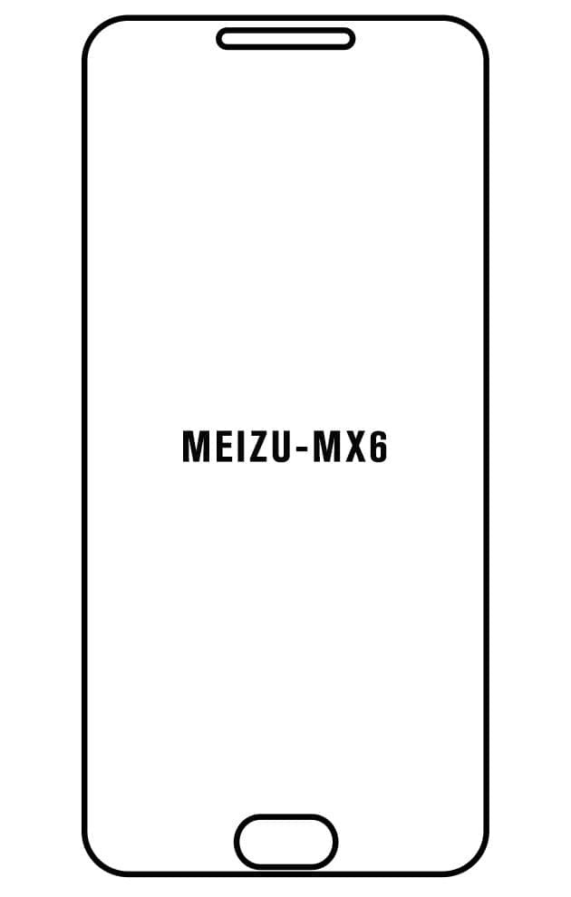 Film hydrogel Meizu MX6 - Film écran anti-casse Hydrogel