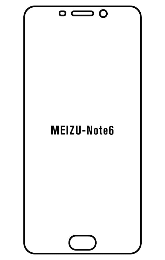 Film hydrogel Meizu NOTE6 - Film écran anti-casse Hydrogel