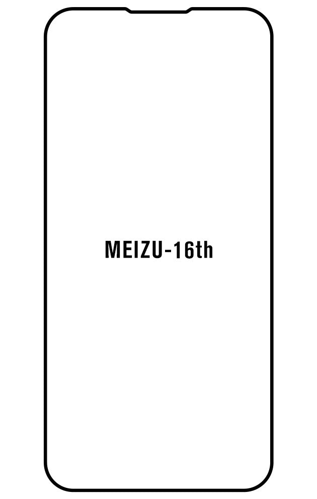 Film hydrogel Meizu 16th - Film écran anti-casse Hydrogel