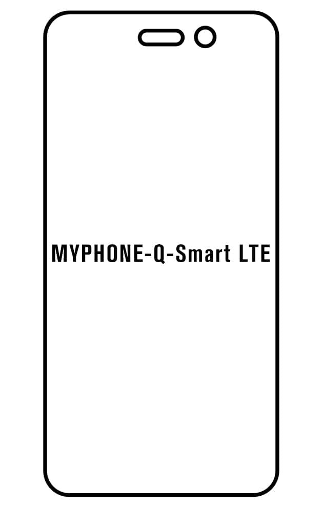 Film hydrogel myPhone Q-Smart LTE - Film écran anti-casse Hydrogel