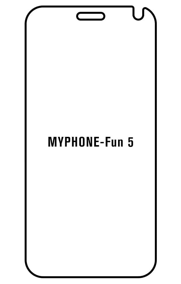 Film hydrogel myPhone Fun 5 - Film écran anti-casse Hydrogel