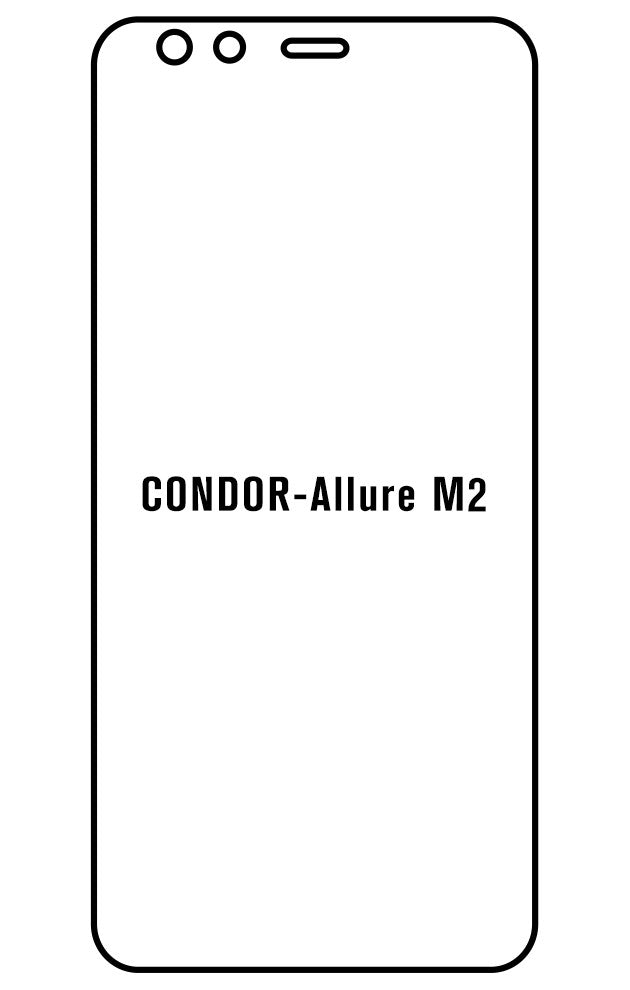 Film hydrogel Condor Allure M2 - Film écran anti-casse Hydrogel