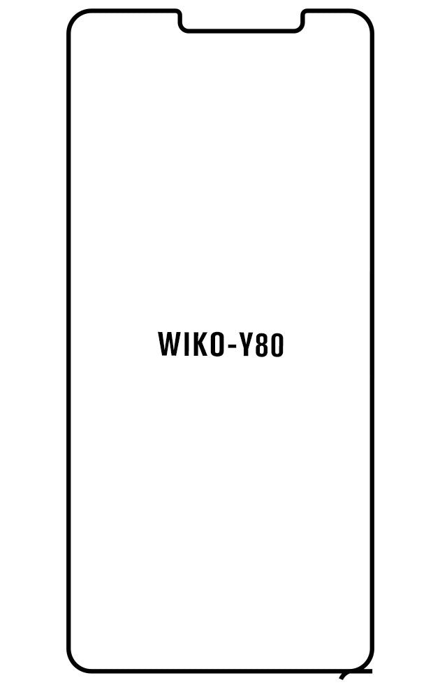 Film hydrogel Wiko Y80 - Film écran anti-casse Hydrogel