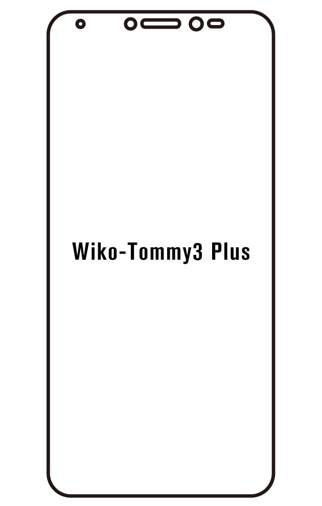 Film hydrogel Wiko Tommy3 Plus - Film écran anti-casse Hydrogel