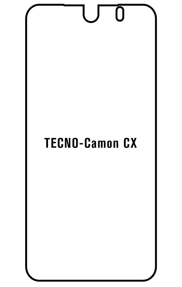 Film hydrogel Tecno Camon CX - Film écran anti-casse Hydrogel