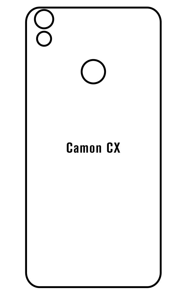 Film hydrogel Tecno Camon CX - Film écran anti-casse Hydrogel