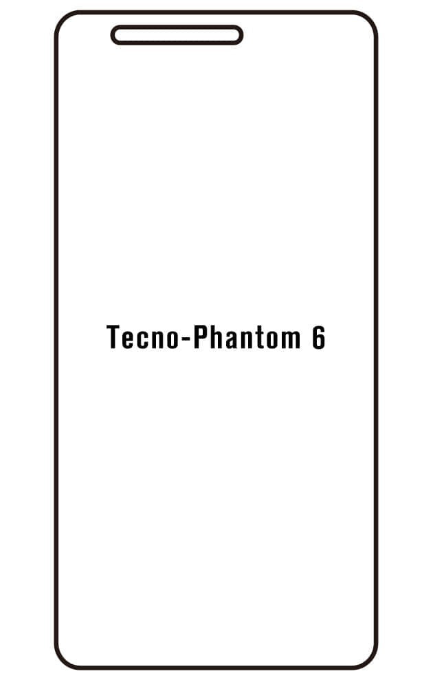 Film hydrogel Tecno Phantom 6 - Film écran anti-casse Hydrogel
