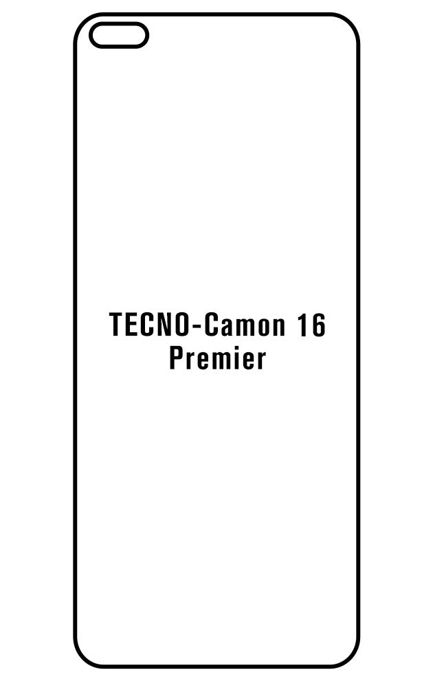 Film hydrogel Tecno Camon 16 Premier - Film écran anti-casse Hydrogel
