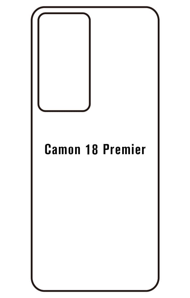 Film hydrogel Tecno Camon 18 Premier - Film écran anti-casse Hydrogel