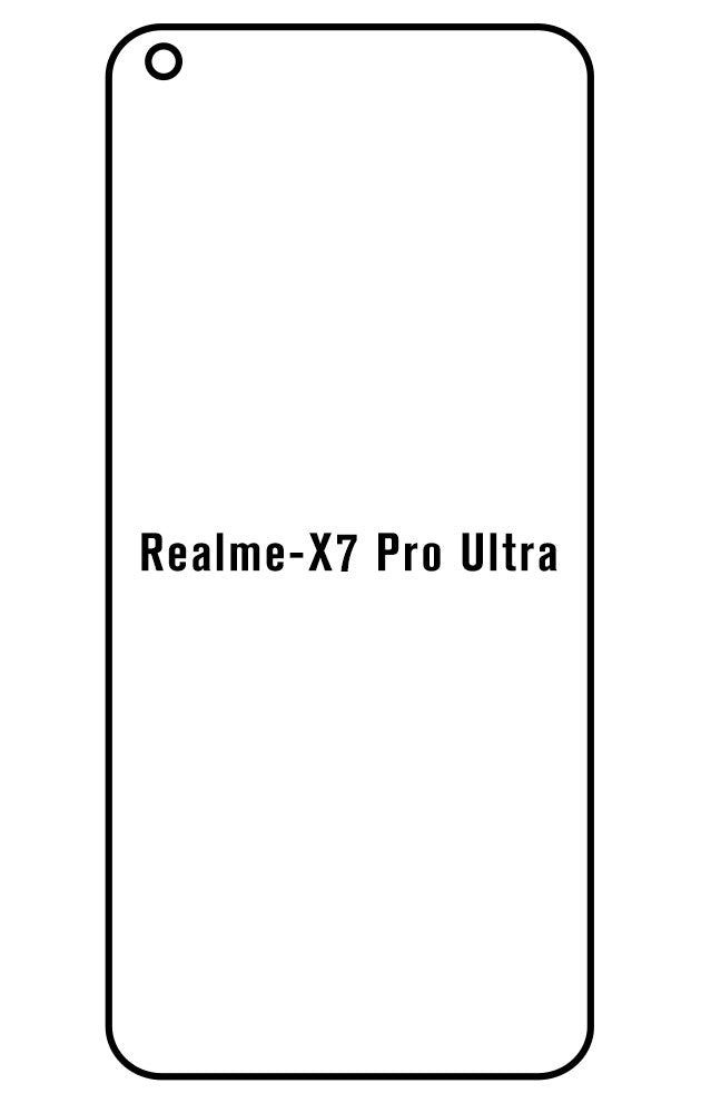 Film hydrogel Realme X7 Pro Ultra - Film écran anti-casse Hydrogel