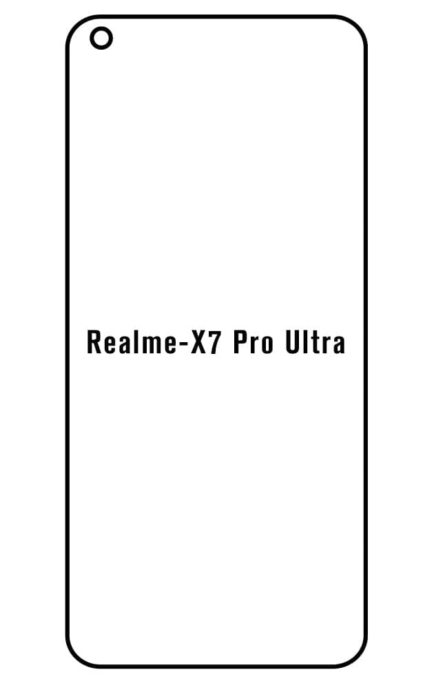 Film hydrogel Realme X7 Pro Ultra - Film écran anti-casse Hydrogel