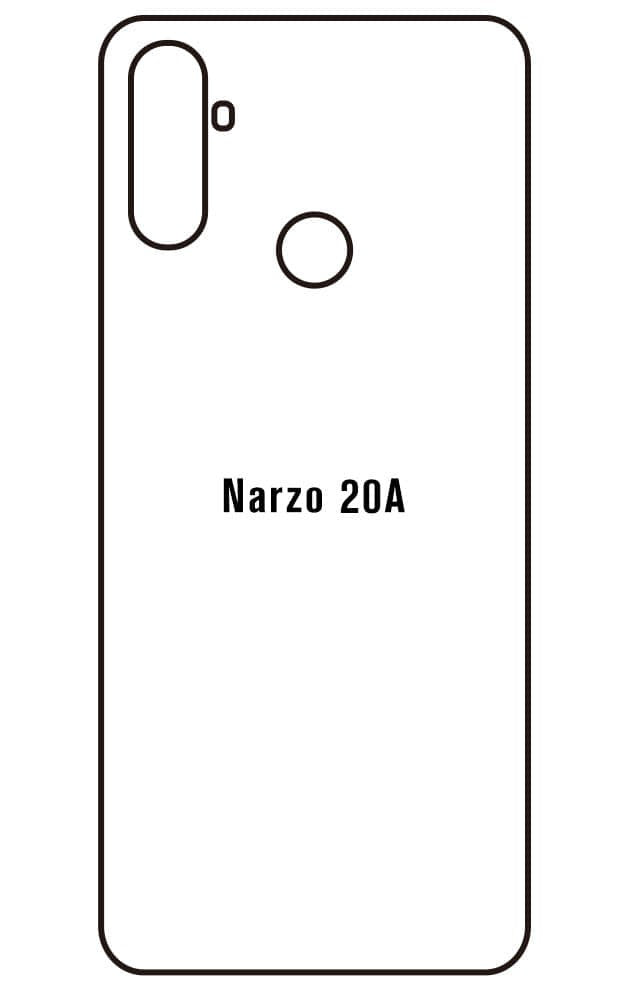 Film hydrogel Realme Narzo 20A - Narzo 10A - Film écran anti-casse Hydrogel