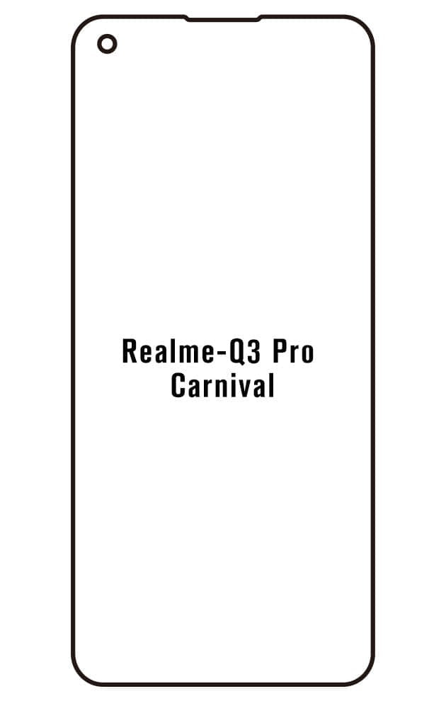 Film hydrogel Realme Q3 Pro Carnival - Film écran anti-casse Hydrogel