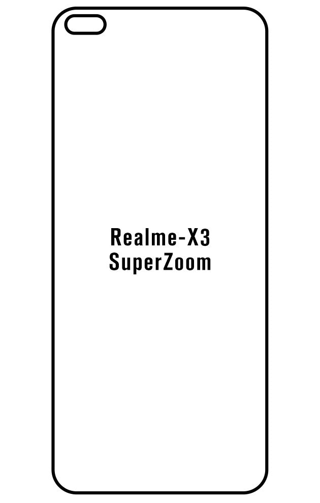 Film hydrogel Realme X3 SuperZoom - Film écran anti-casse Hydrogel