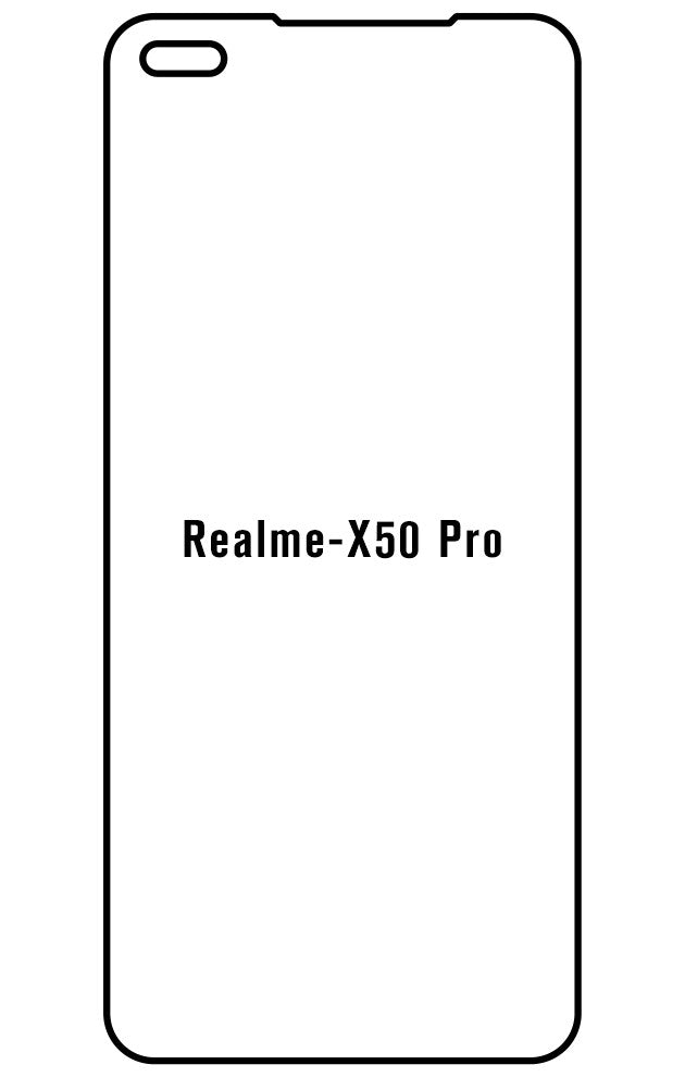Film hydrogel Realme X50 Pro 5G - Film écran anti-casse Hydrogel
