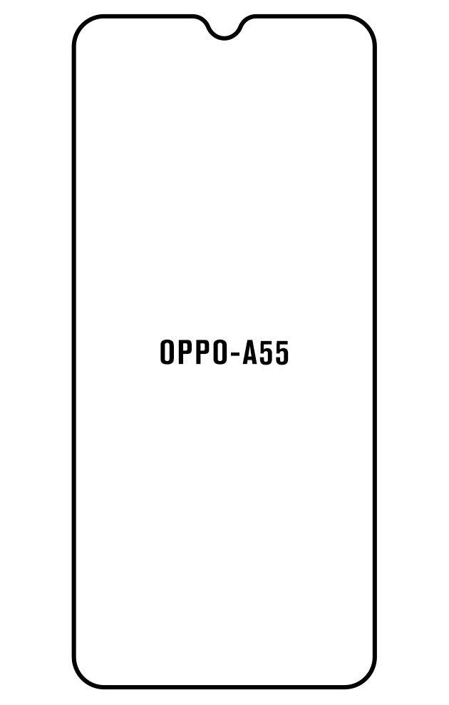 Film hydrogel Oppo A55 5G - Film écran anti-casse Hydrogel