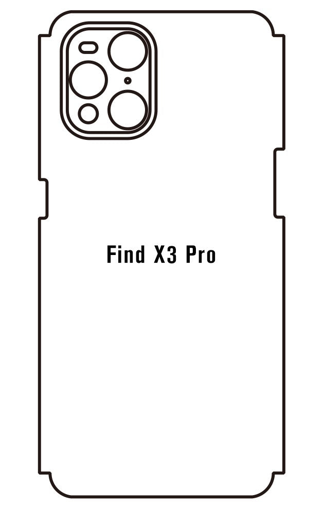 Film hydrogel Oppo Find X3 Pro 5G - Film écran anti-casse Hydrogel