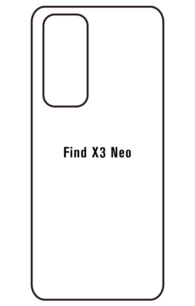 Film hydrogel Oppo Find X3 Neo 5G - Film écran anti-casse Hydrogel