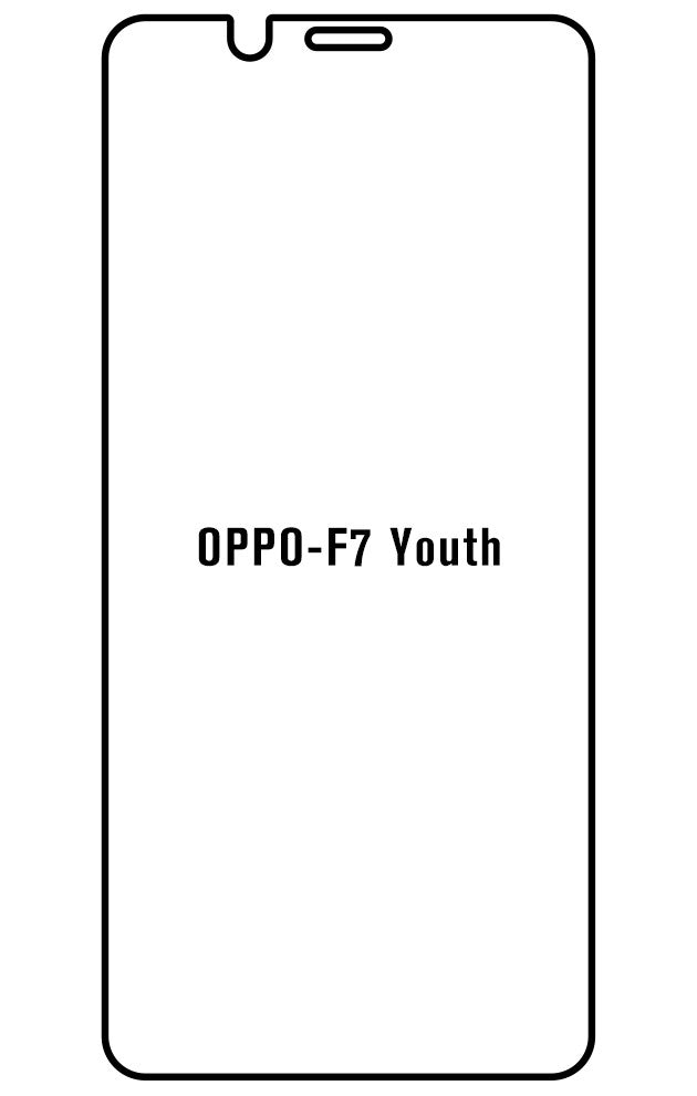 Film hydrogel Oppo F7 Youth - Film écran anti-casse Hydrogel