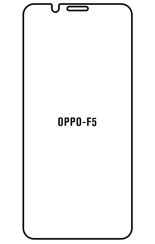 Film hydrogel Oppo F5 - Film écran anti-casse Hydrogel