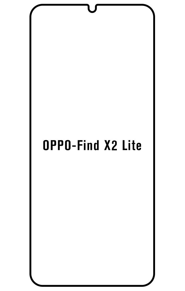 Film hydrogel Oppo Find X2 Lite - Film écran anti-casse Hydrogel