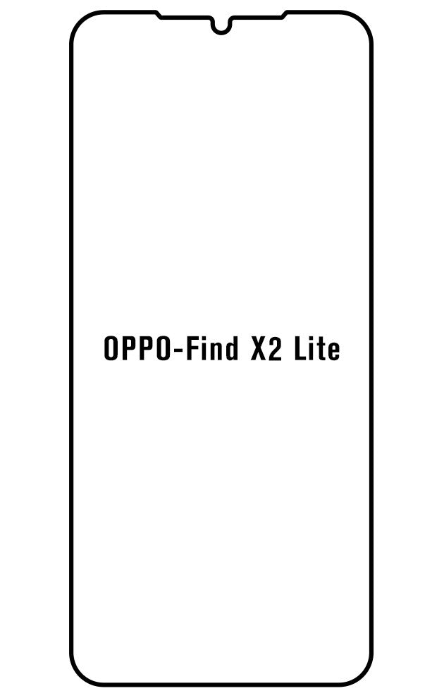 Film hydrogel Oppo Find X2 Lite - Film écran anti-casse Hydrogel