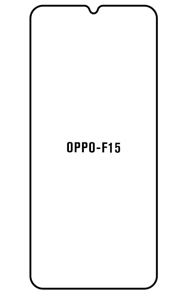 Film hydrogel Oppo F15 - Film écran anti-casse Hydrogel