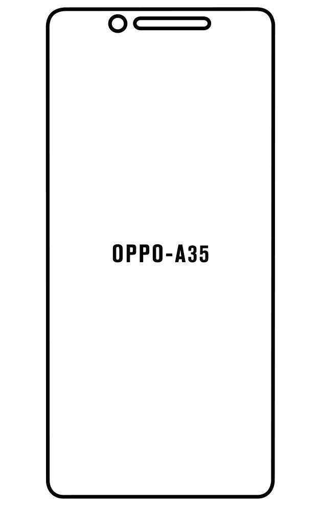 Film hydrogel Oppo A35 - Film écran anti-casse Hydrogel
