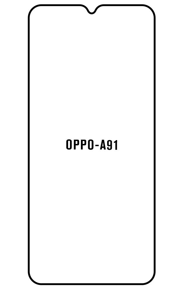 Film hydrogel Oppo A91 - Film écran anti-casse Hydrogel