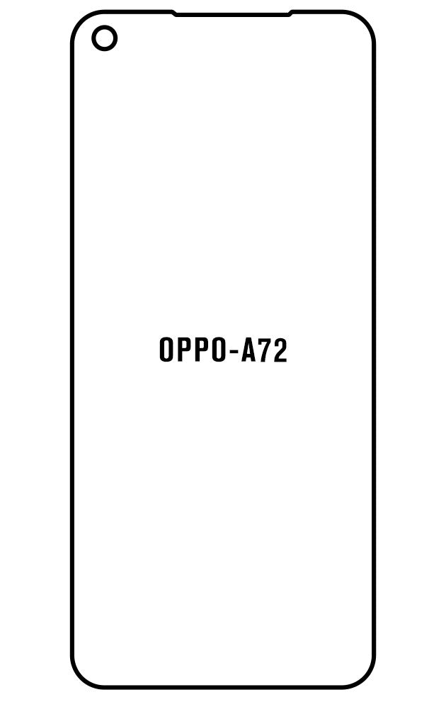 Film hydrogel Oppo A72 - Film écran anti-casse Hydrogel