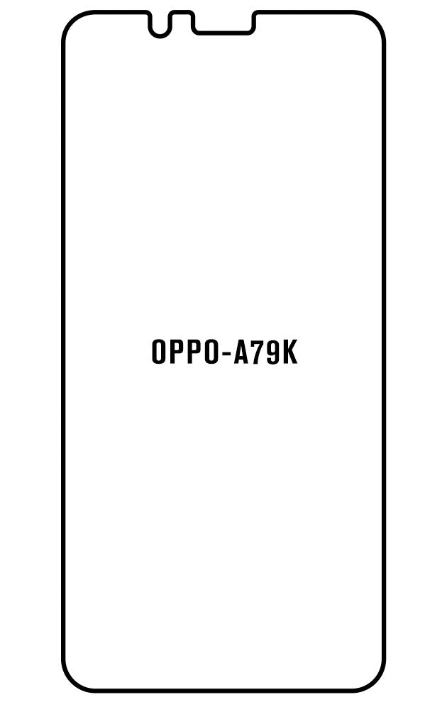 Film hydrogel Oppo A79K - Film écran anti-casse Hydrogel