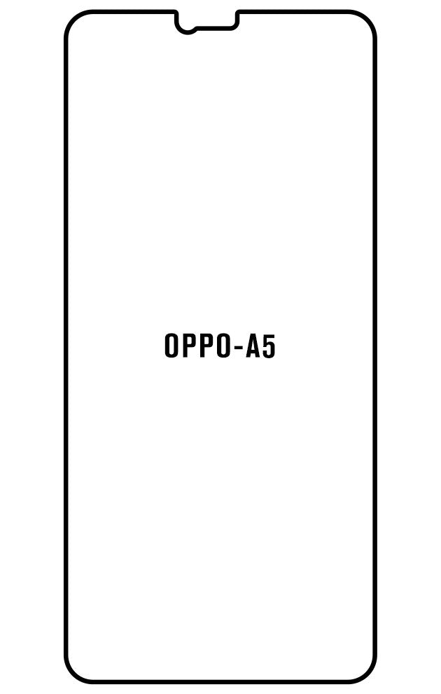 Film hydrogel Oppo A5 2018-AX5 - Film écran anti-casse Hydrogel