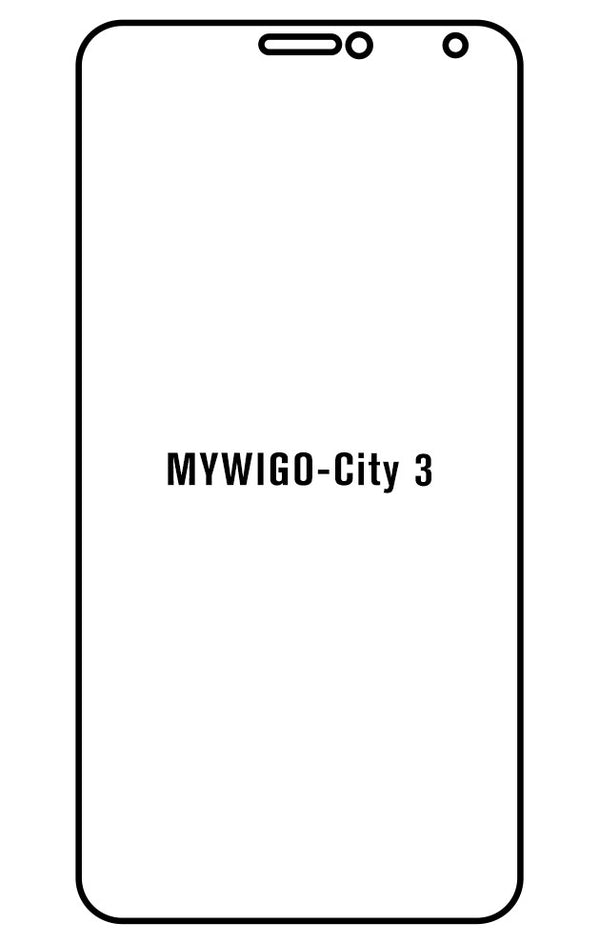 Film hydrogel MyWigo City 3 - Film écran anti-casse Hydrogel